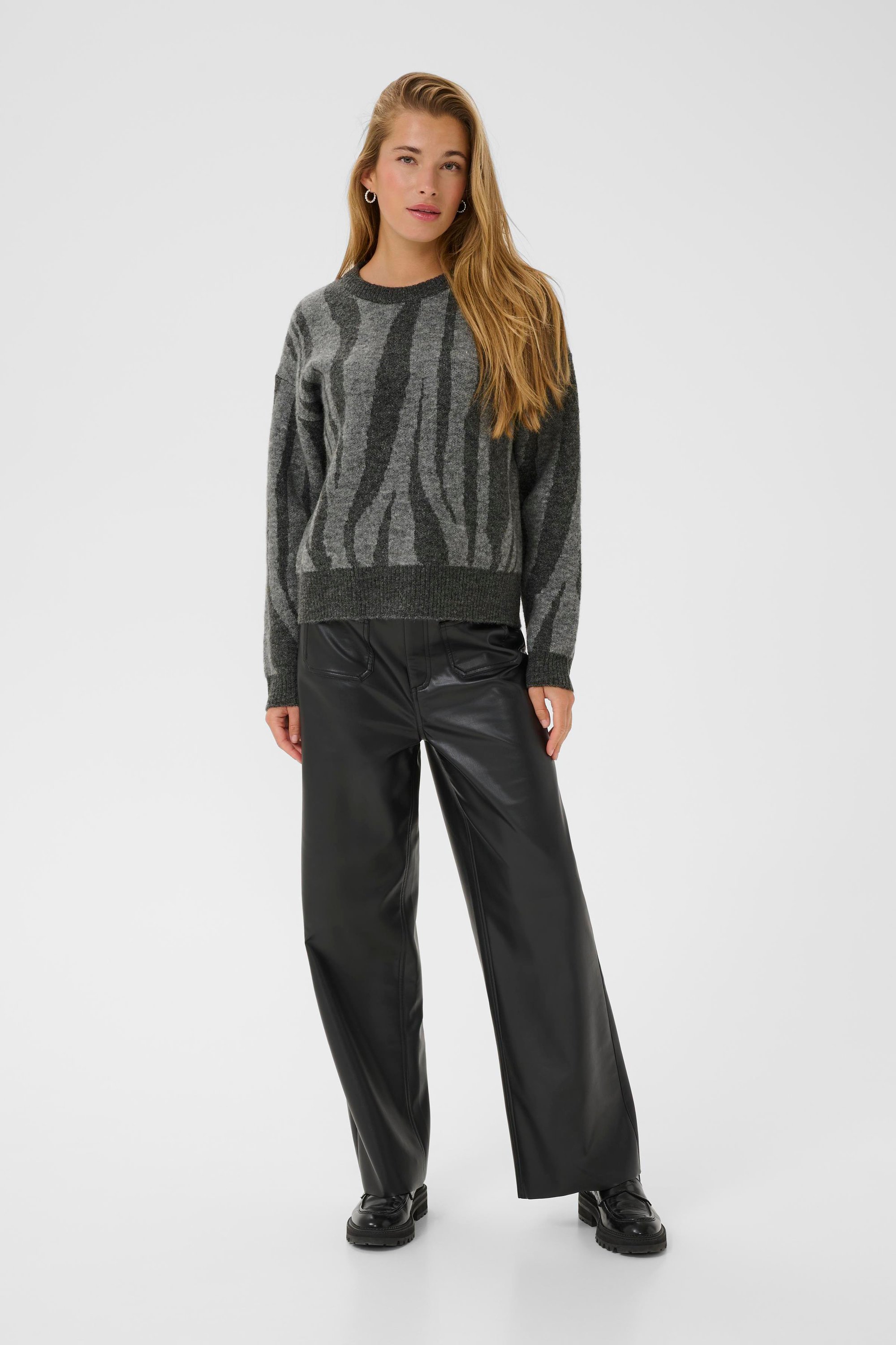 Strickpullover KAbitzy Strickpullover Loose fit animal