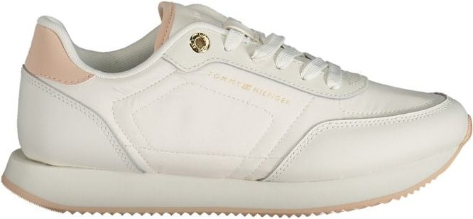 Tommy Hilfiger Bianco Leder Damen Sneaker