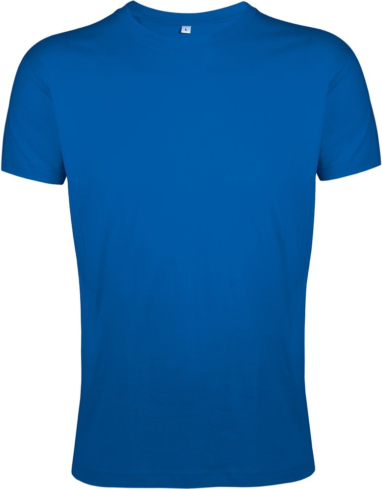 SOLS Herren Regent Slim Fit Kurzarm T-Shirt (Königsblau)