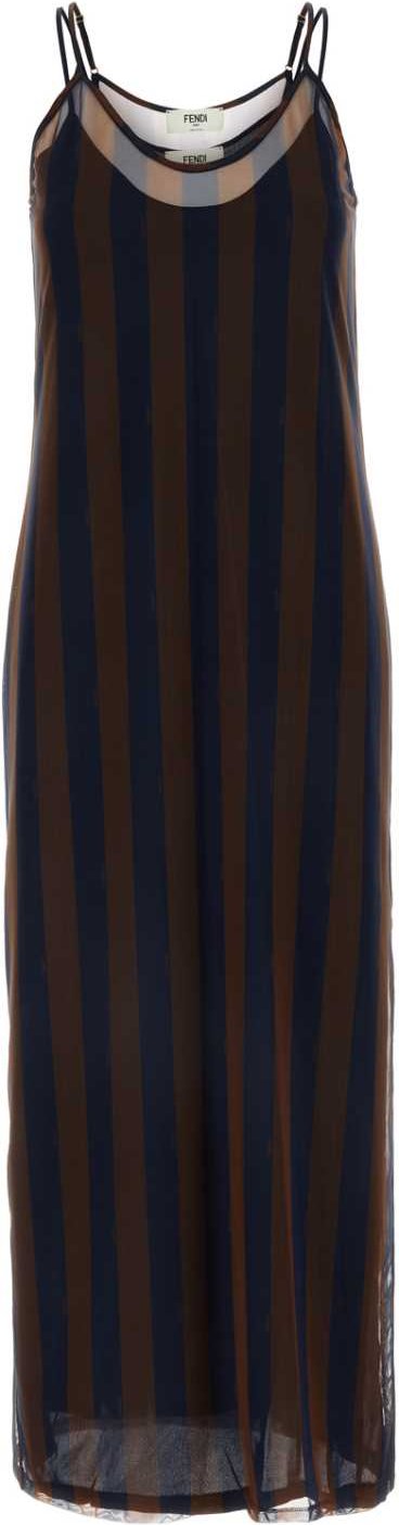 Bedrucktes Stretch-Tüllkleid