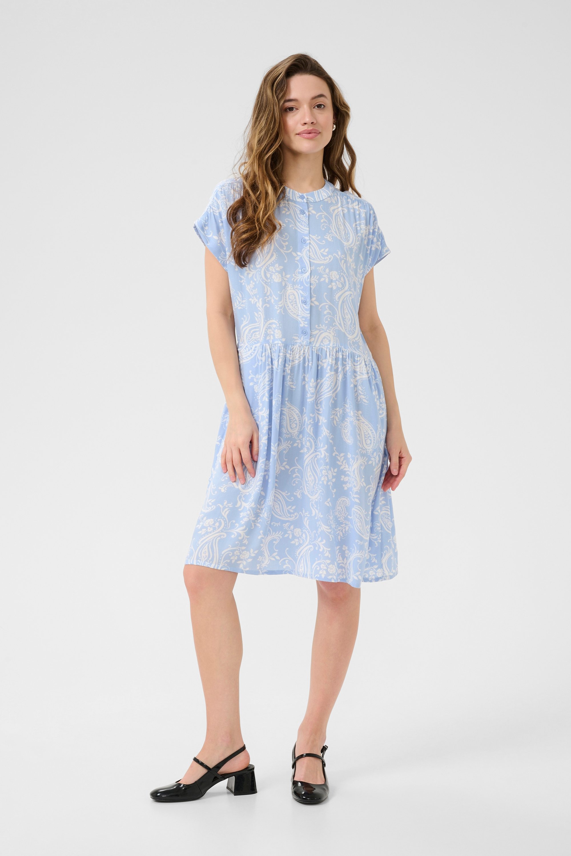 Kleid KAbeathe Regular fit blue white