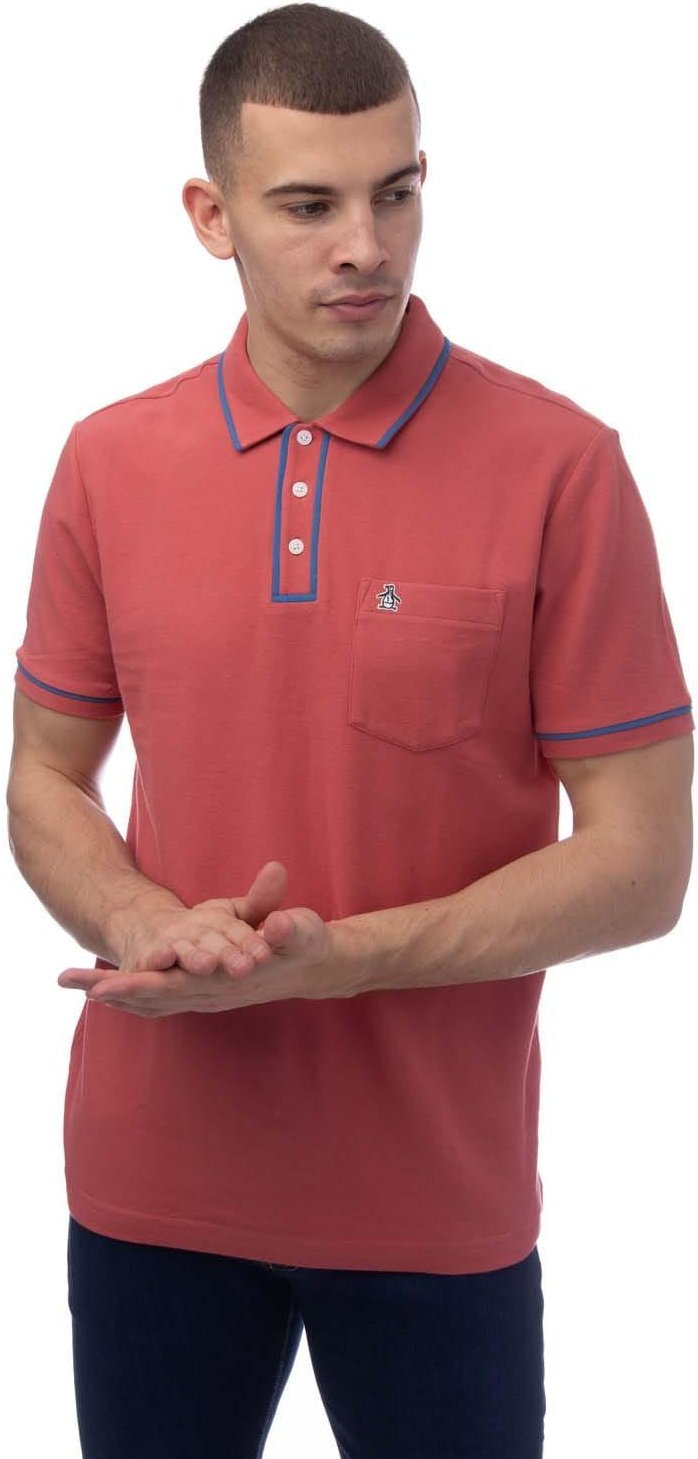 Original Penguin - "Earl" Poloshirt für Herren (Rot)