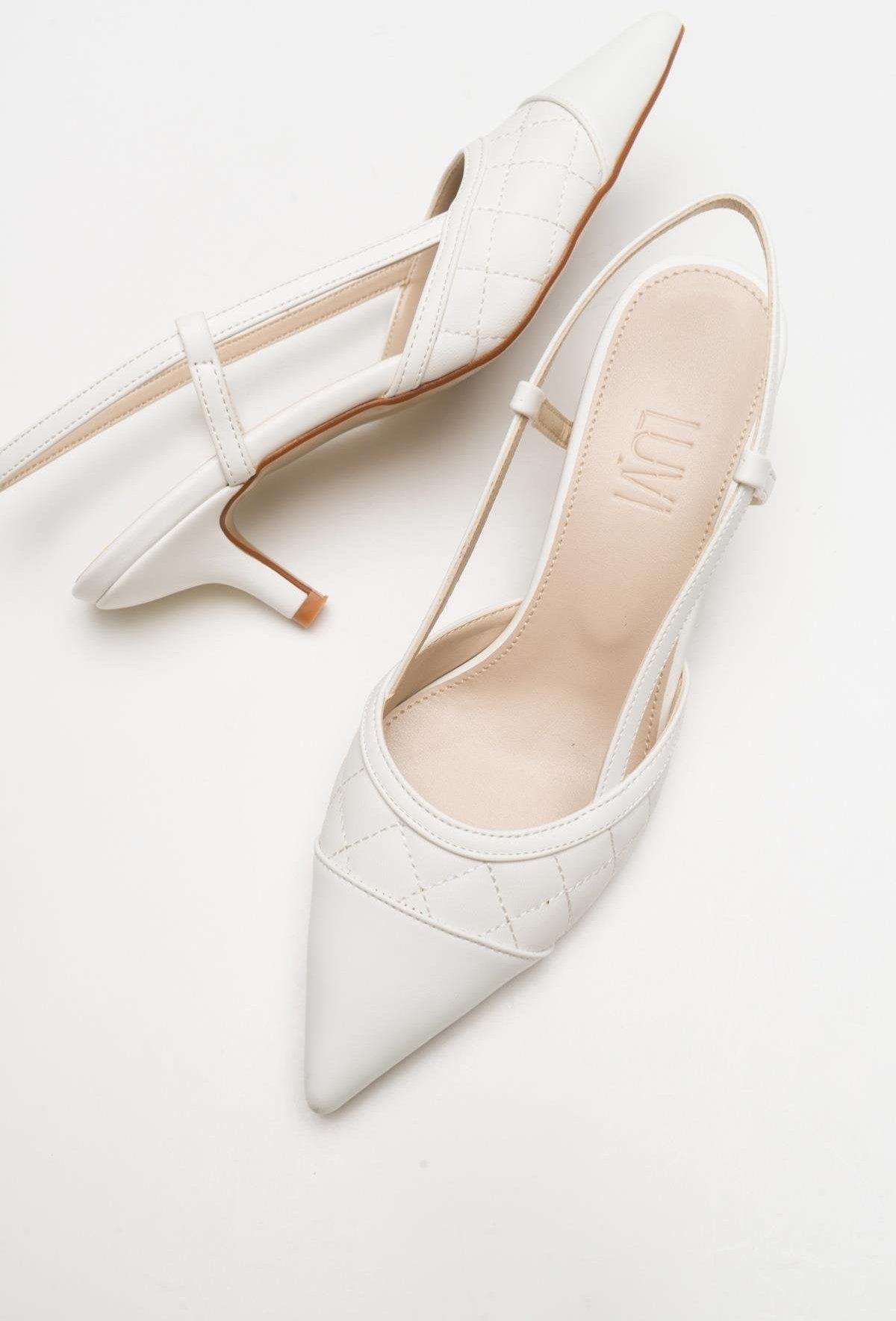 Point Spitzer Zehenbereich Slingback-Pumps (Damen)