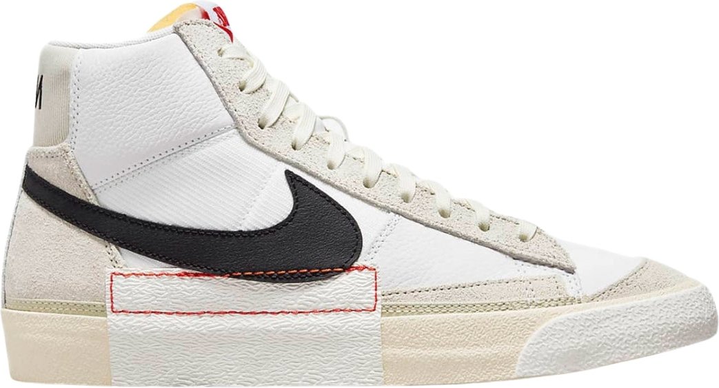 Weisse Nike Blazer Mid Pro Club-Sneaker