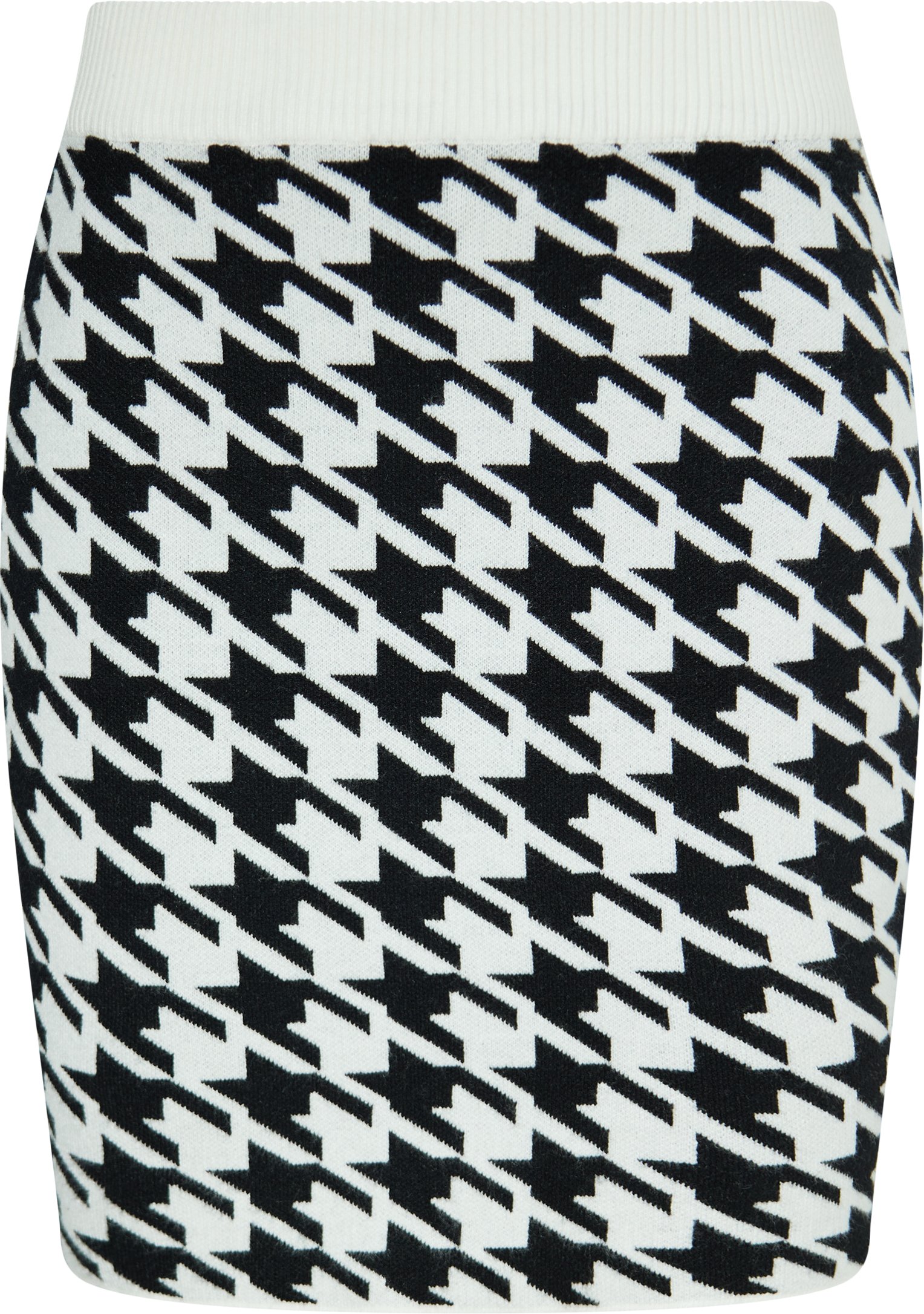 Mymo Strickrock Damen weiss