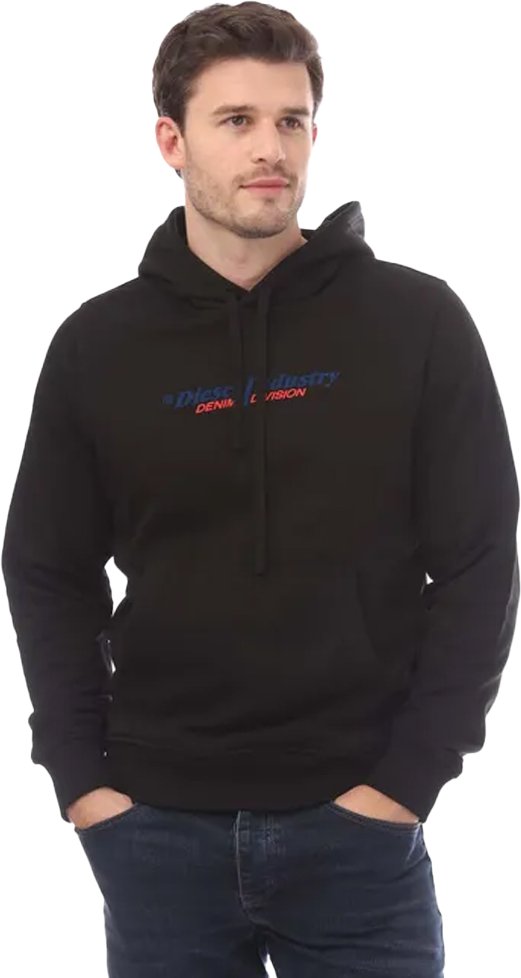 Diesel - "S-Ginn" Kapuzenpullover für Herren (Schwarz)