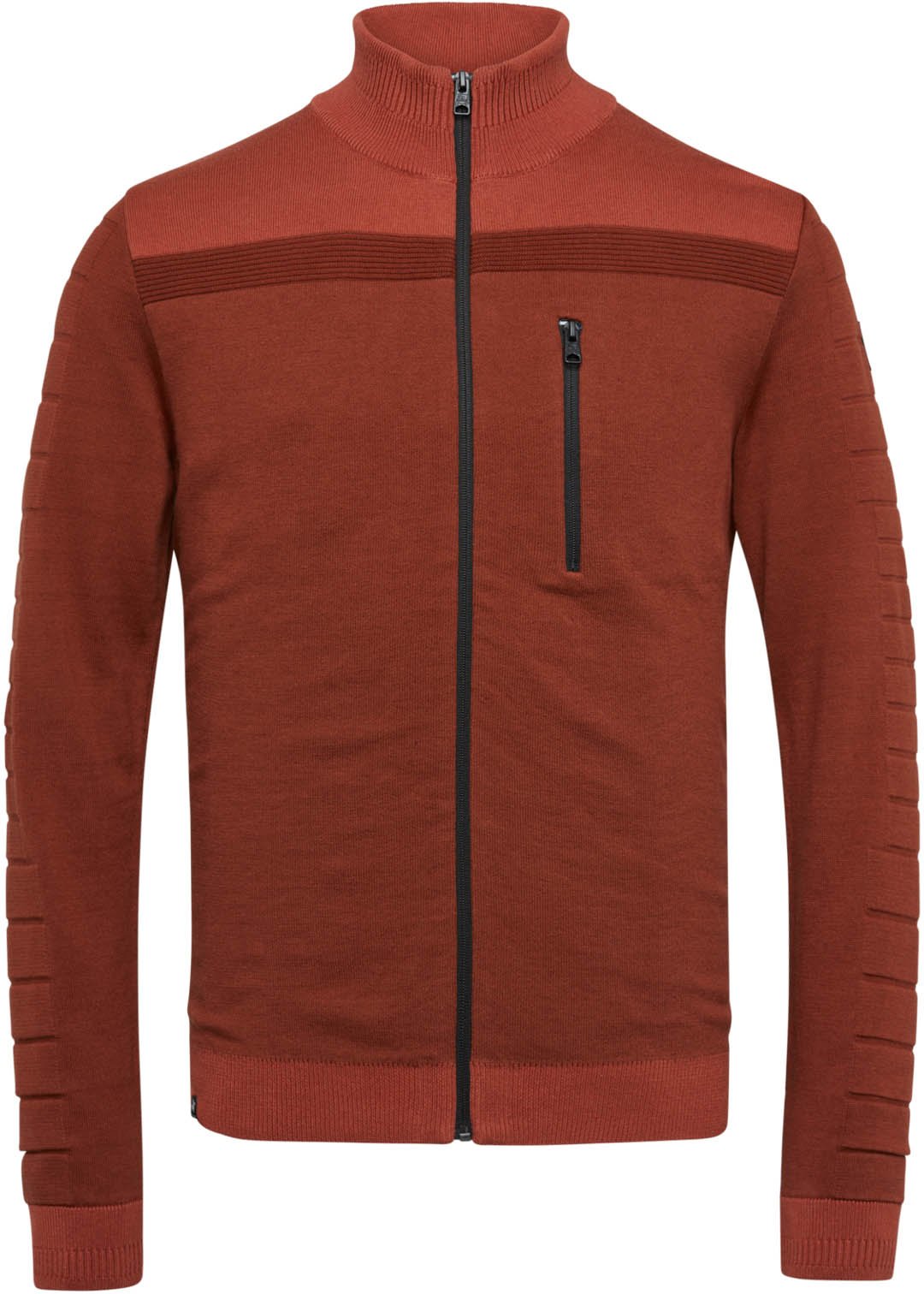 Herren Strickjacke von der Marke Vanguard. Die Weste ist aus Baumwolle gefertigt und hat eine normale Passform. Die weic...