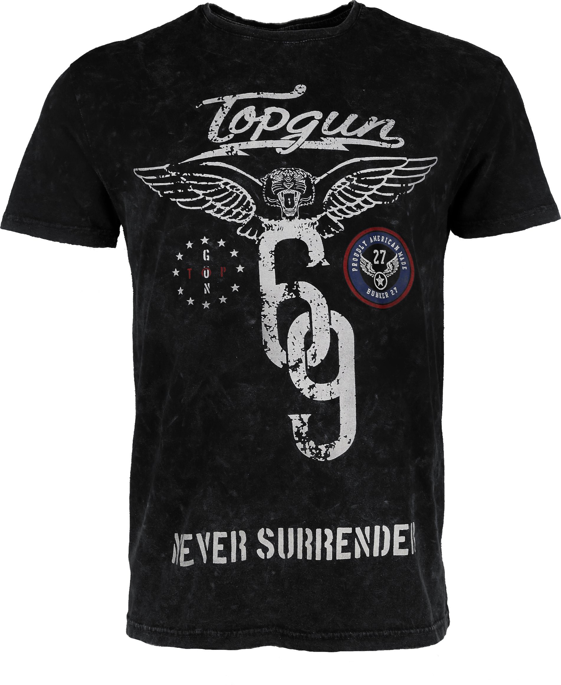 Top Gun T-Shirt Flags TG20191063