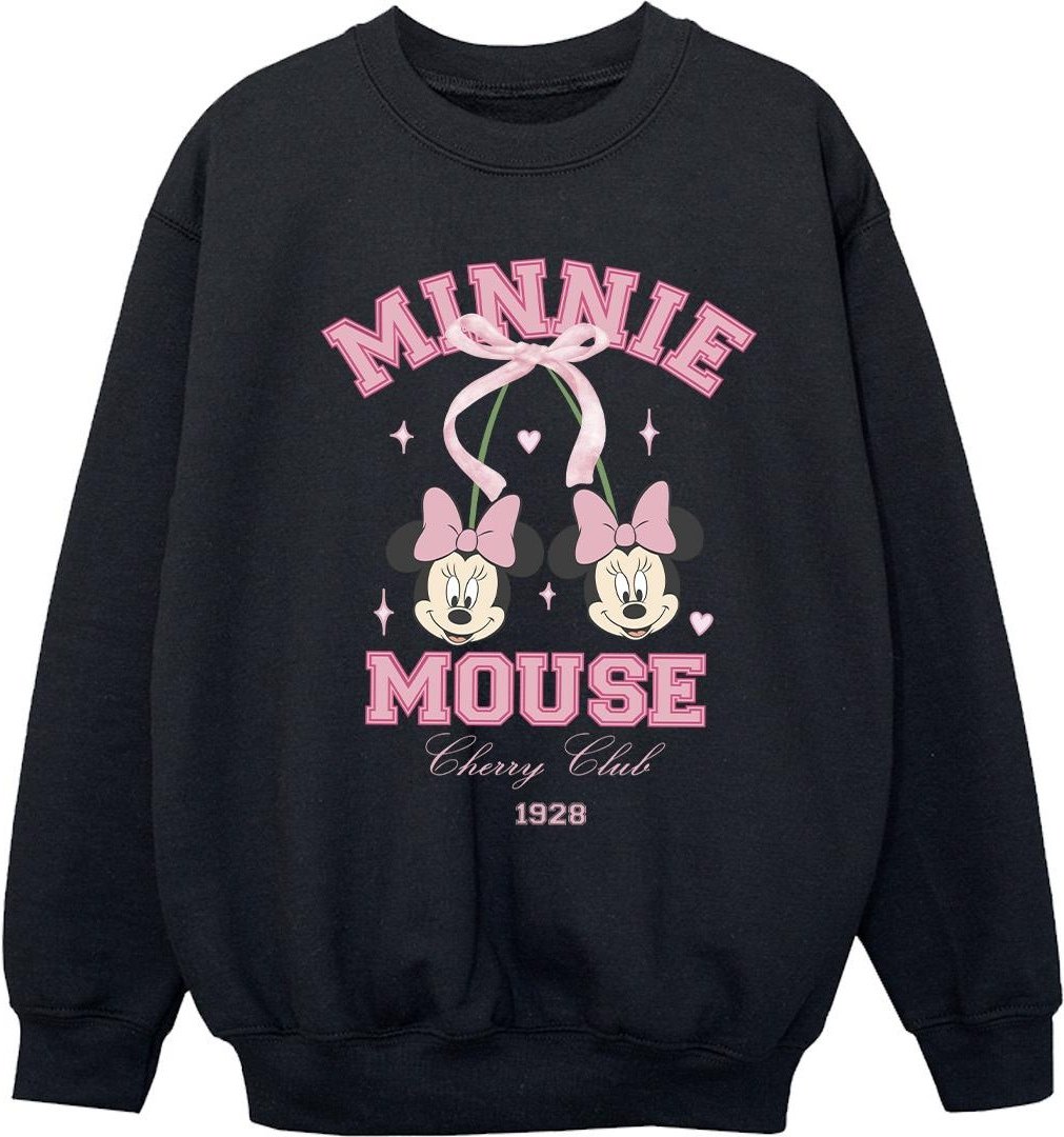 Disney - "Cherry Club" Sweatshirt für Mädchen (Schwarz)