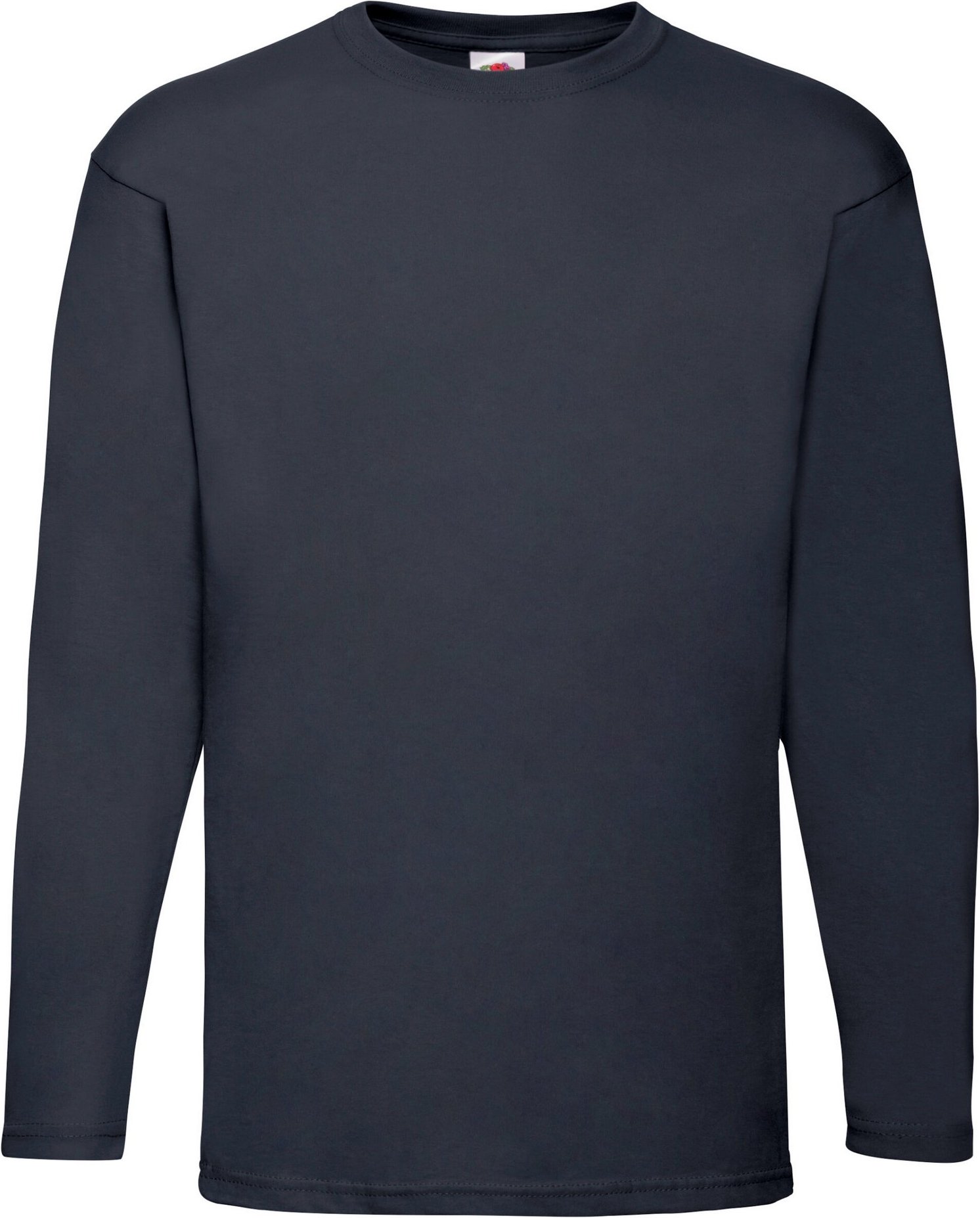 Thumbnail - Fruit of the Loom - "Valueweight" T-Shirt für Herren Langärmlig (Marineblau)