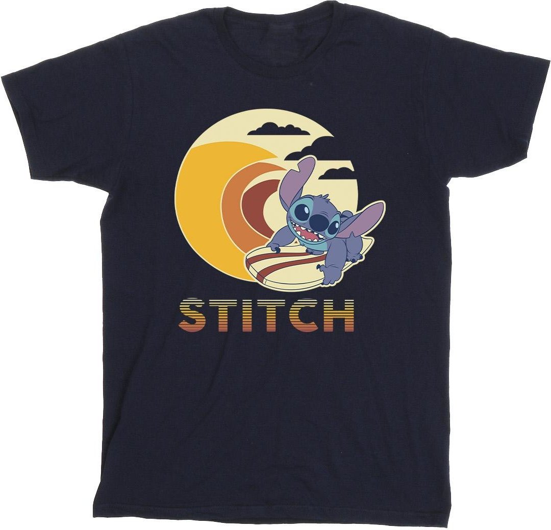 Disney - T-Shirt für Mädchen (Marineblau)