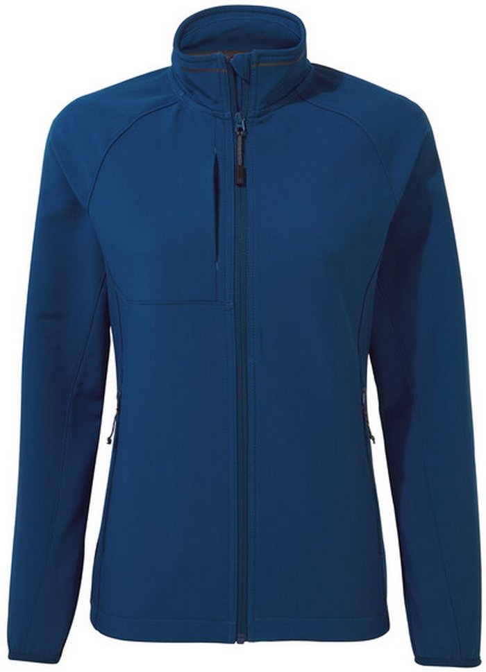 Craghoppers Womens/Ladies Expert Basecamp Soft Shell Jacke (Poseidon Blau)