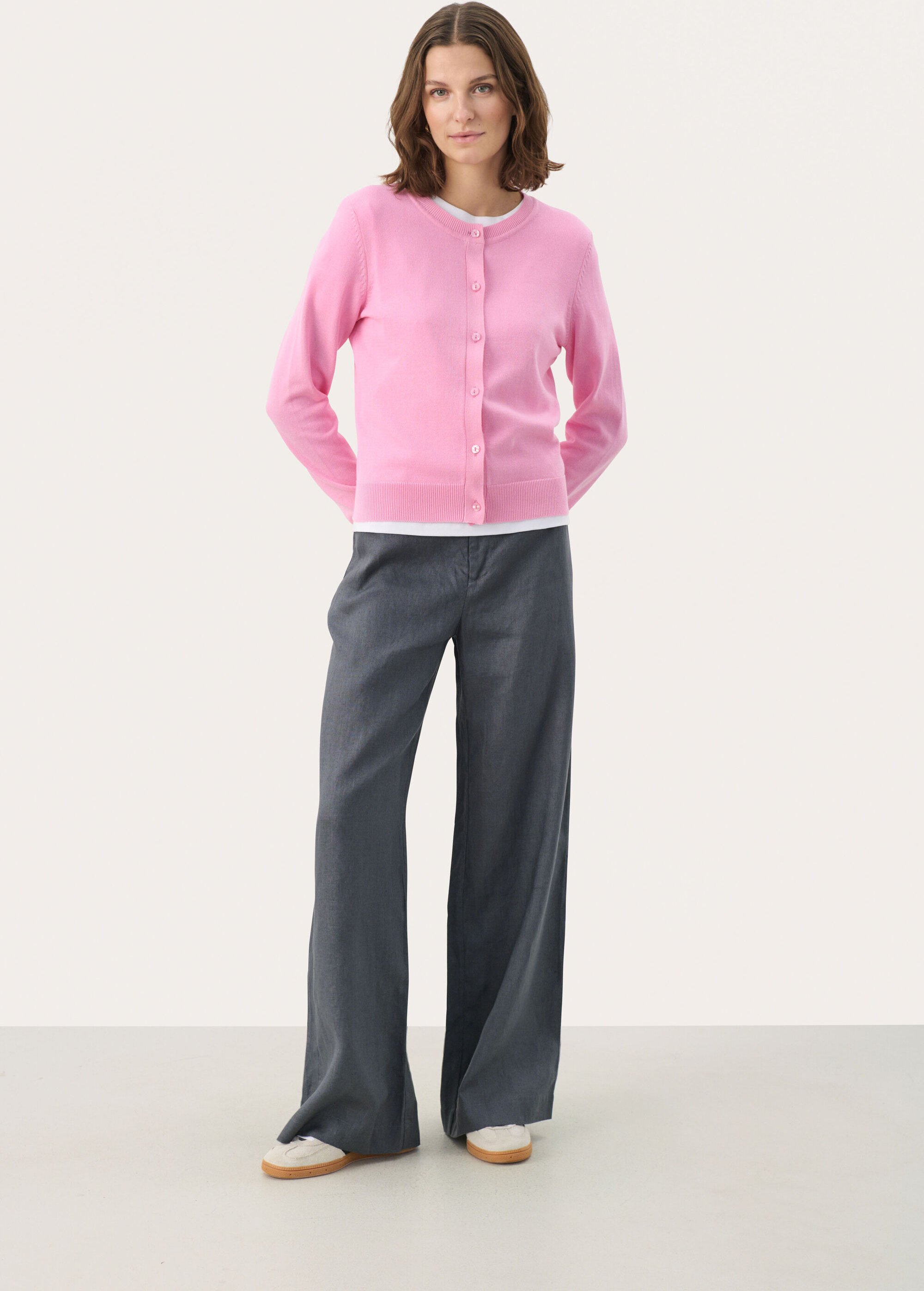 Strickjacke Relaxed fit pink