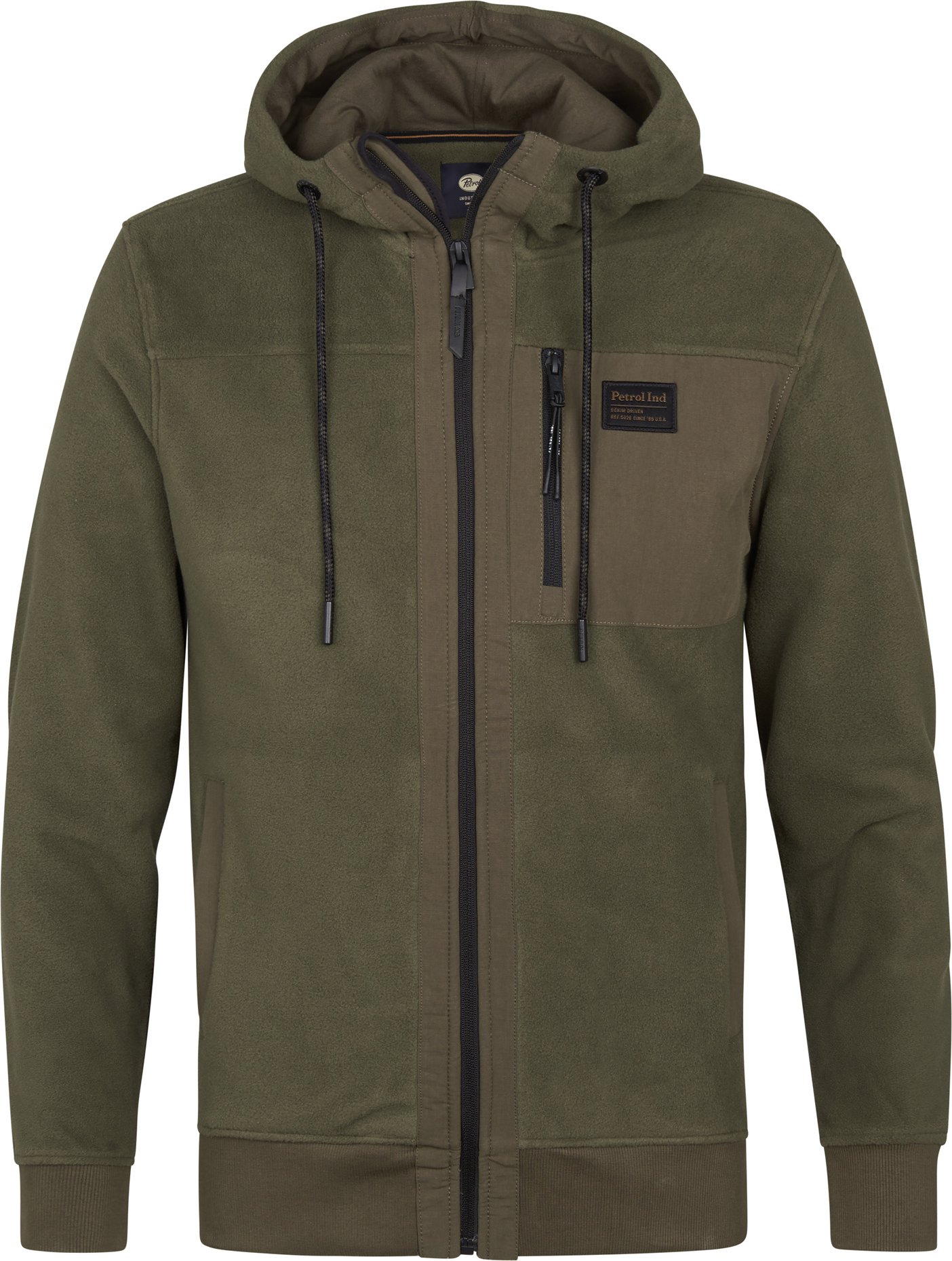 Petrol Industries - Fleeceweste Ely Herren - Grün