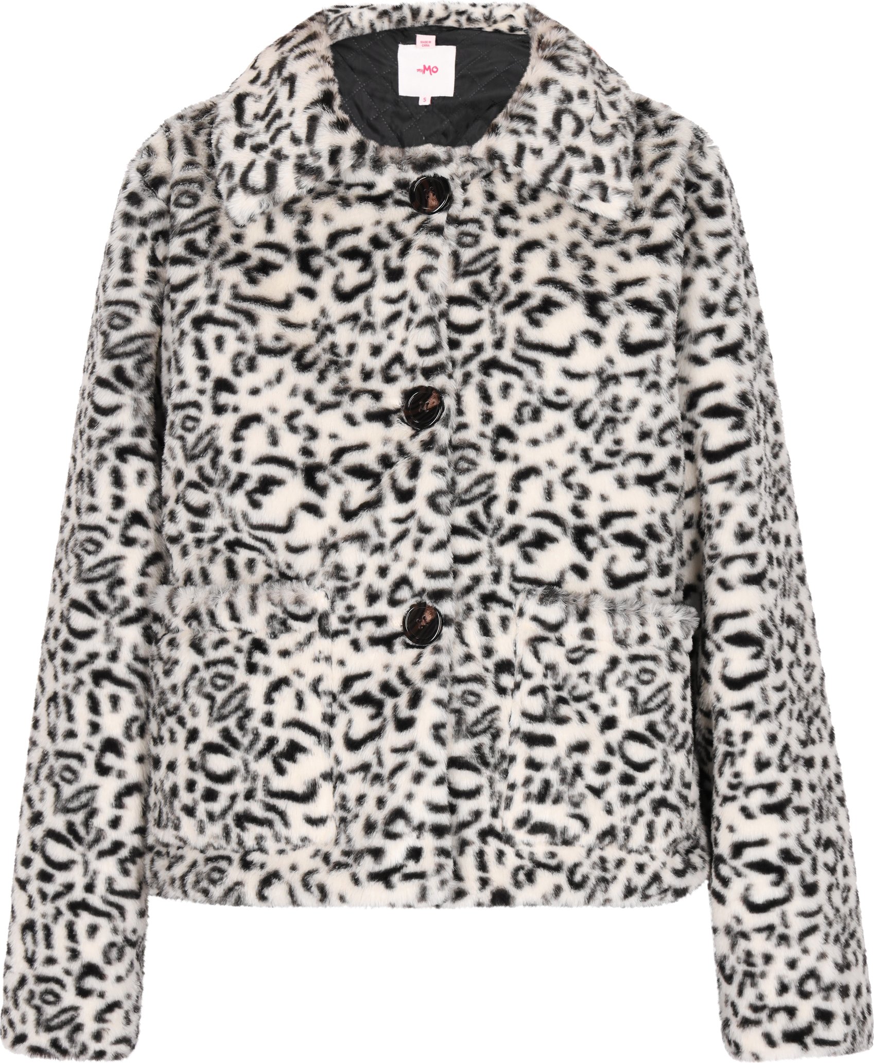 Mymo Jacke Damen weiss schwarz