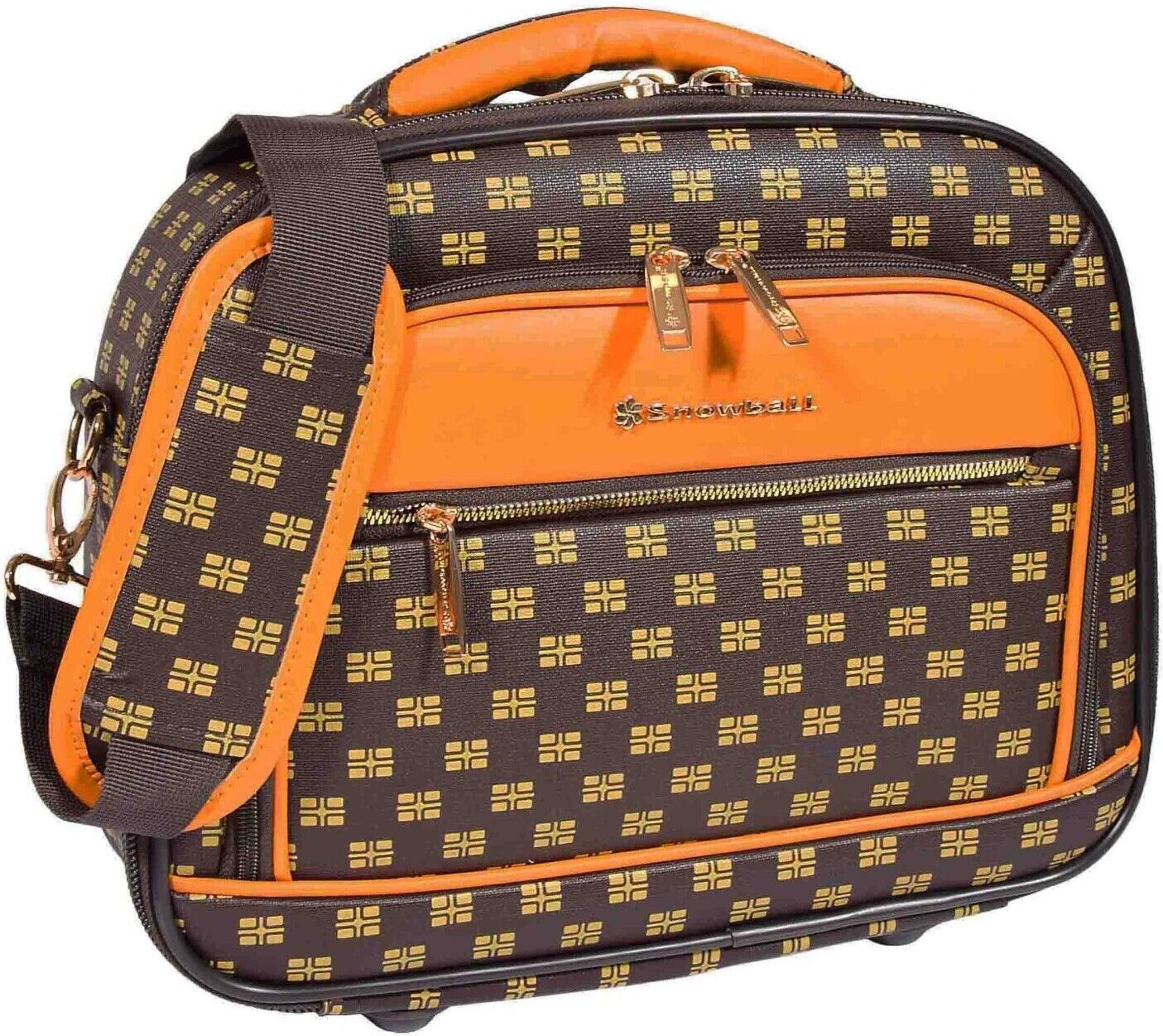 Braune Kosmetiktasche