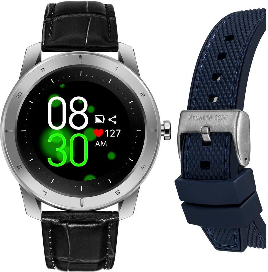 Kenneth Cole Blaue Synthetische Digitale Uhr