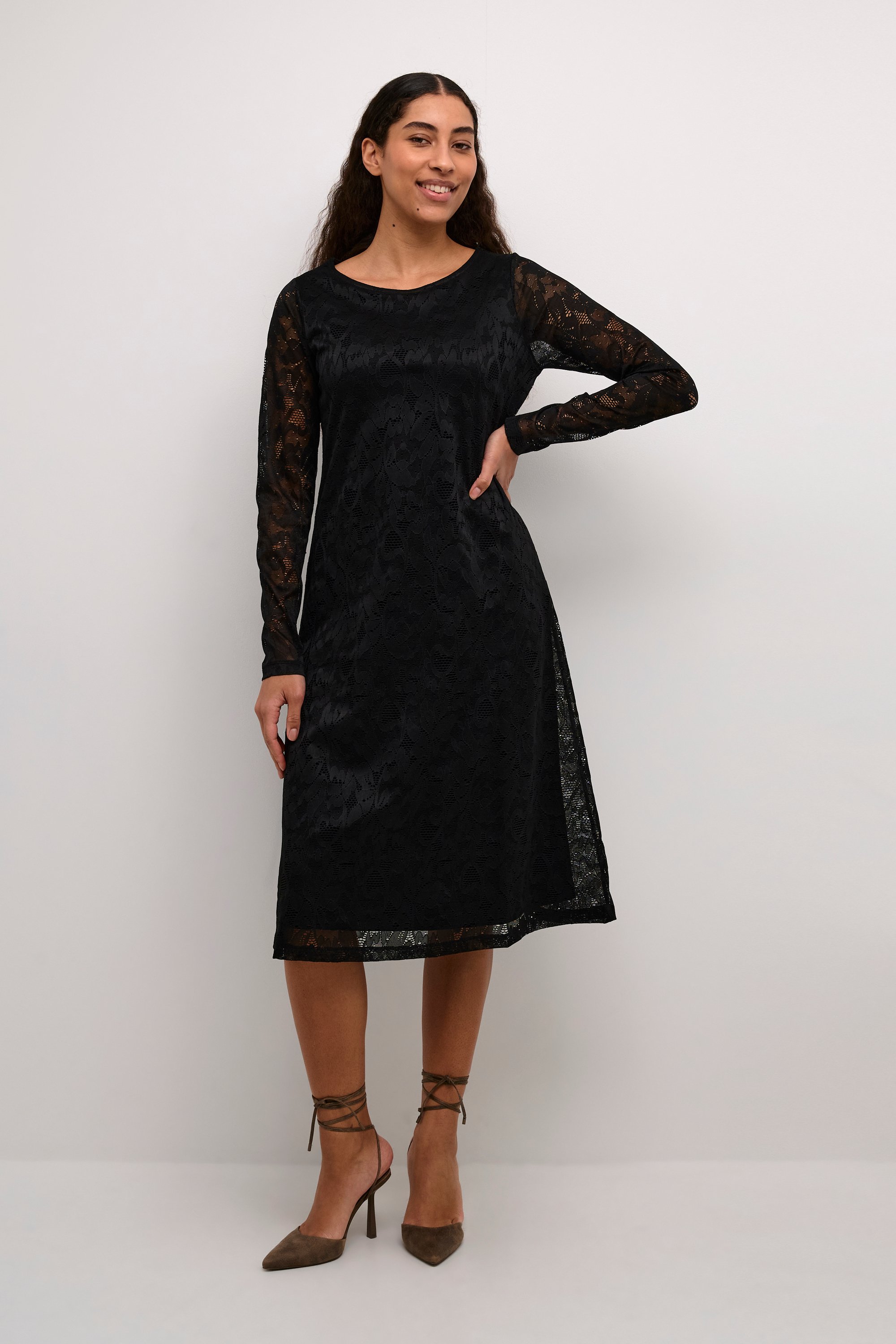 Jerseykleid Relaxed fit black