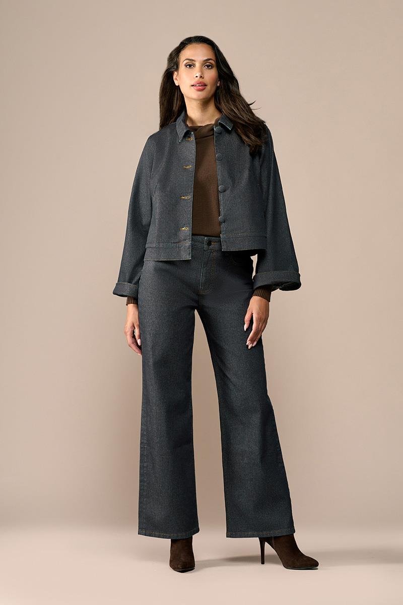 Jaily beschichtete Jacke Bronze