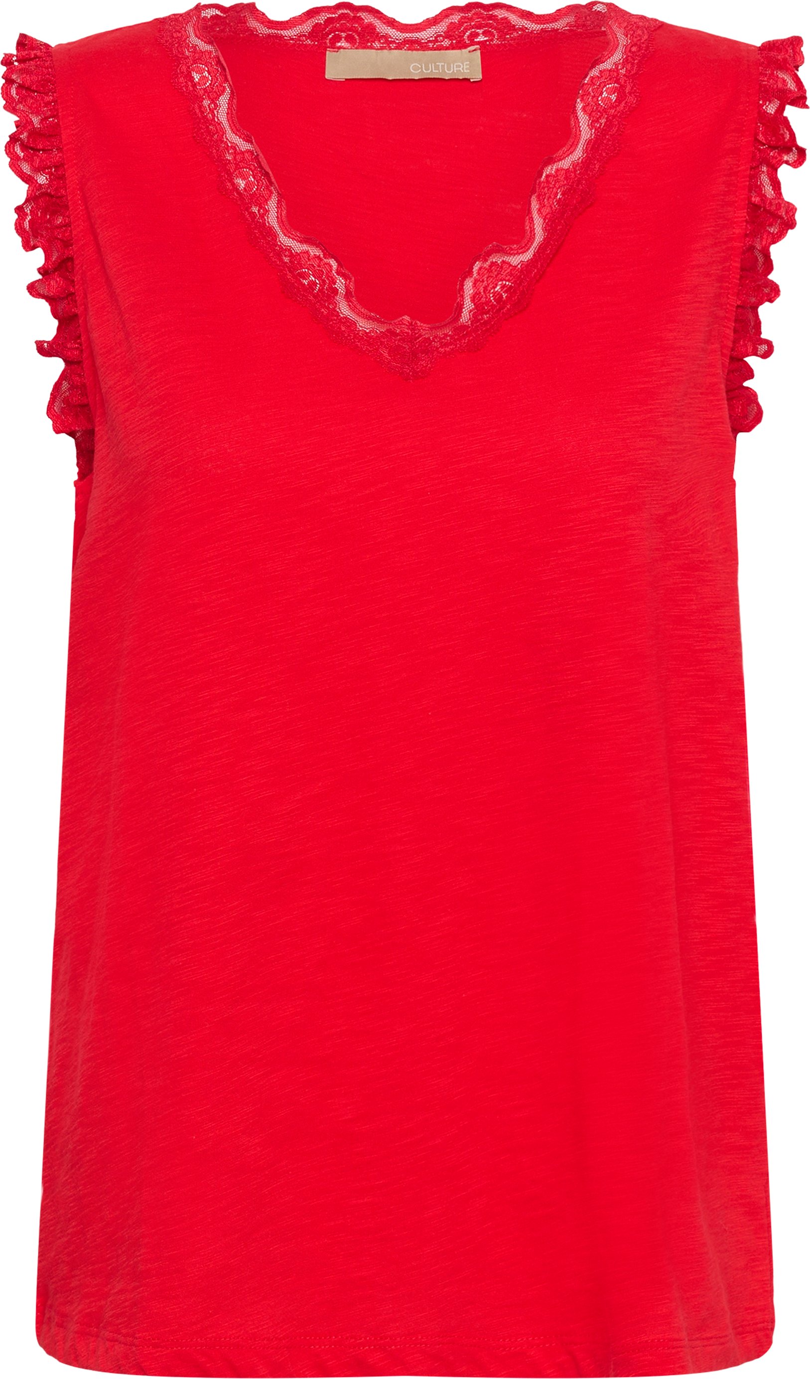 Ärmellose Bluse CUlia Ärmellose Bluse Regular fit red