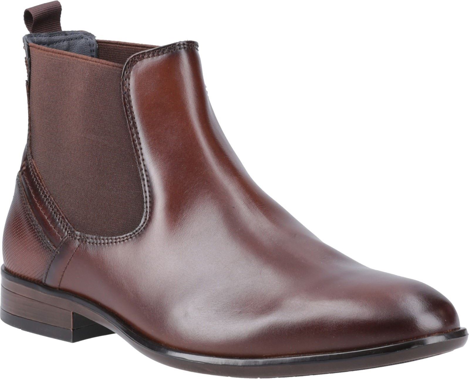 Thumbnail - Pod Frank Leder/Textil Herrenstiefel Cognac