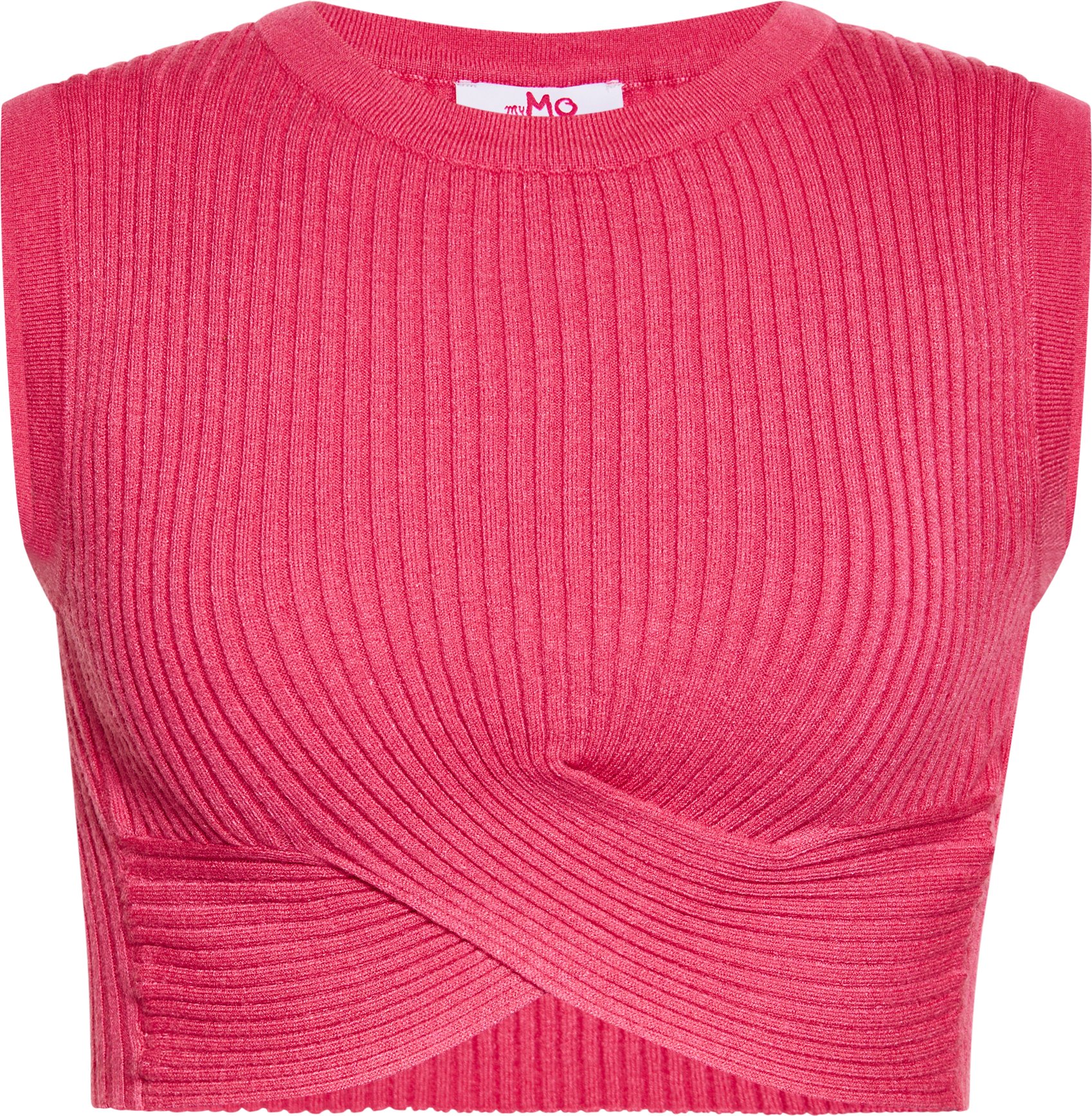 Mymo Crop-Top Damen Rosa