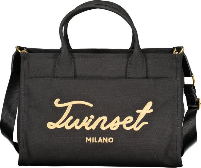 Twinset Nero Baumwoll Damen Tasche