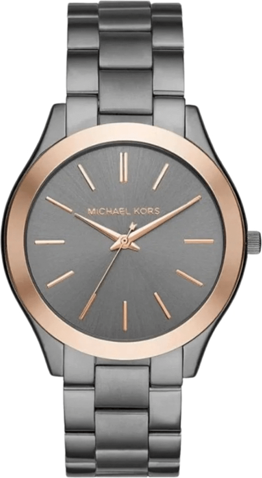 Michael Kors MK8576 Slim Runway Unisex 44 mm Gunmetal Uhr