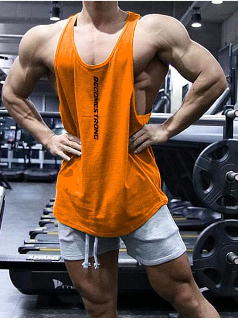 Thumbnail - Herren Plus Size Rundhals Tanktop mit breiten Trägern