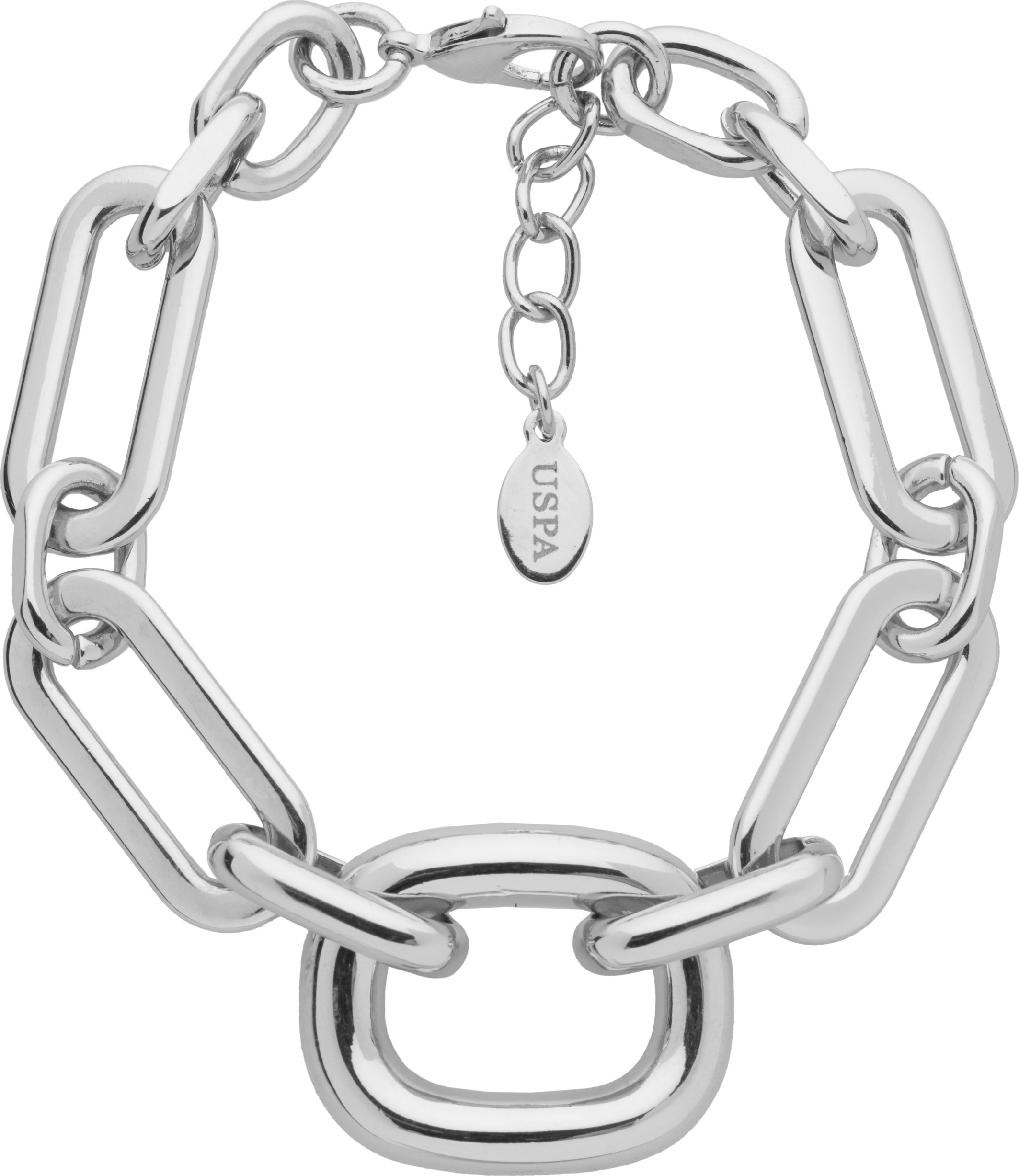 US Polo Assn Jewellery Blair Rhodium-Armband