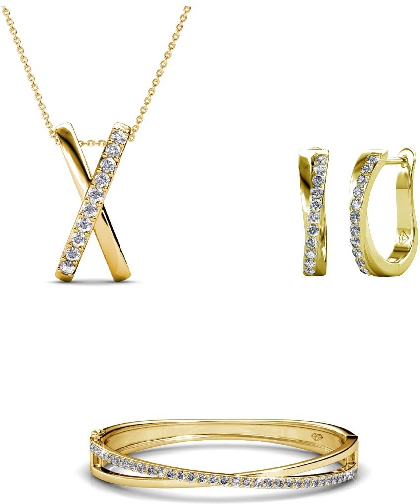 Criss Parures - Gold und Kristall