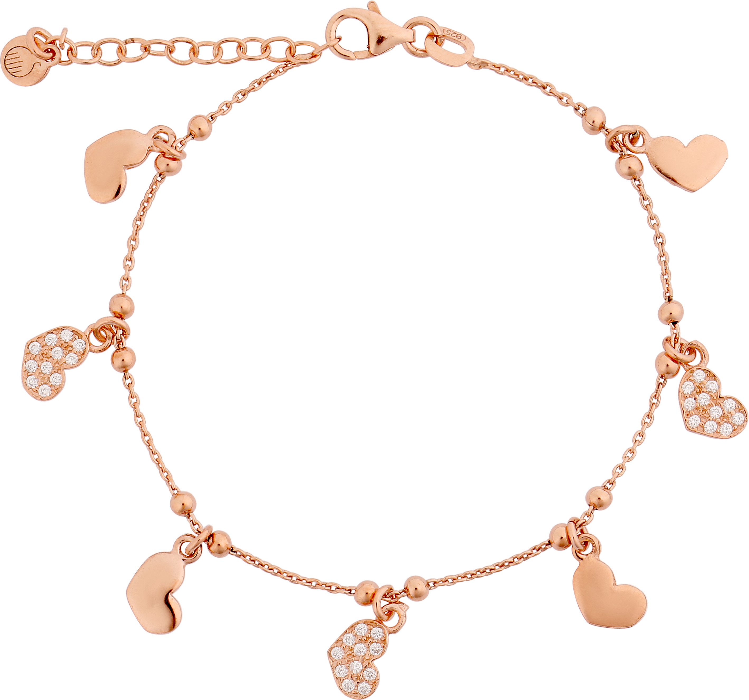 Orphelia 'Elisa' Damen-Armband aus 925er Sterlingsilber - Rosé ZA-7381