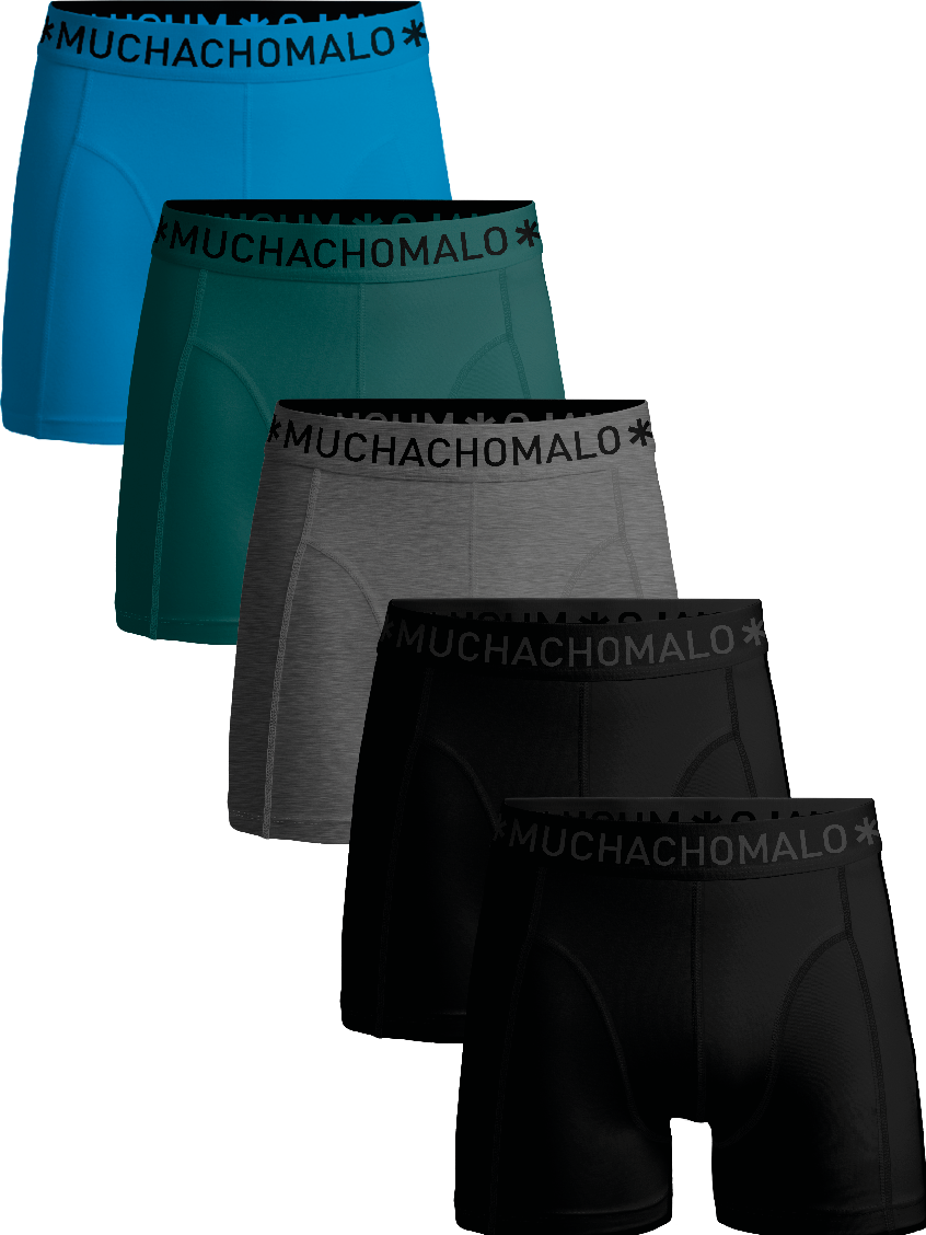 Muchachomalo Herren Boxershorts – 5 Stück – Herren Unterhosen