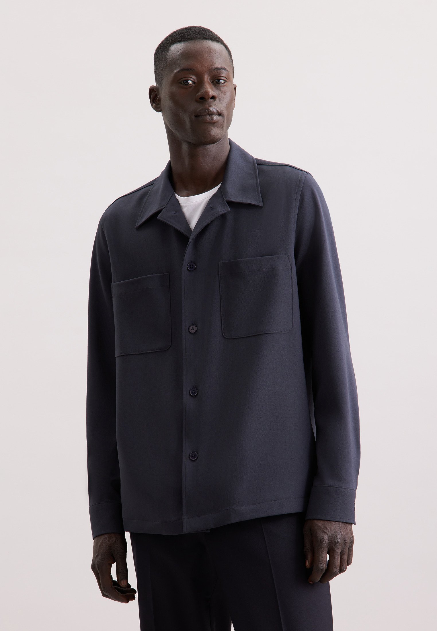 Casual Hemd Herren Grau