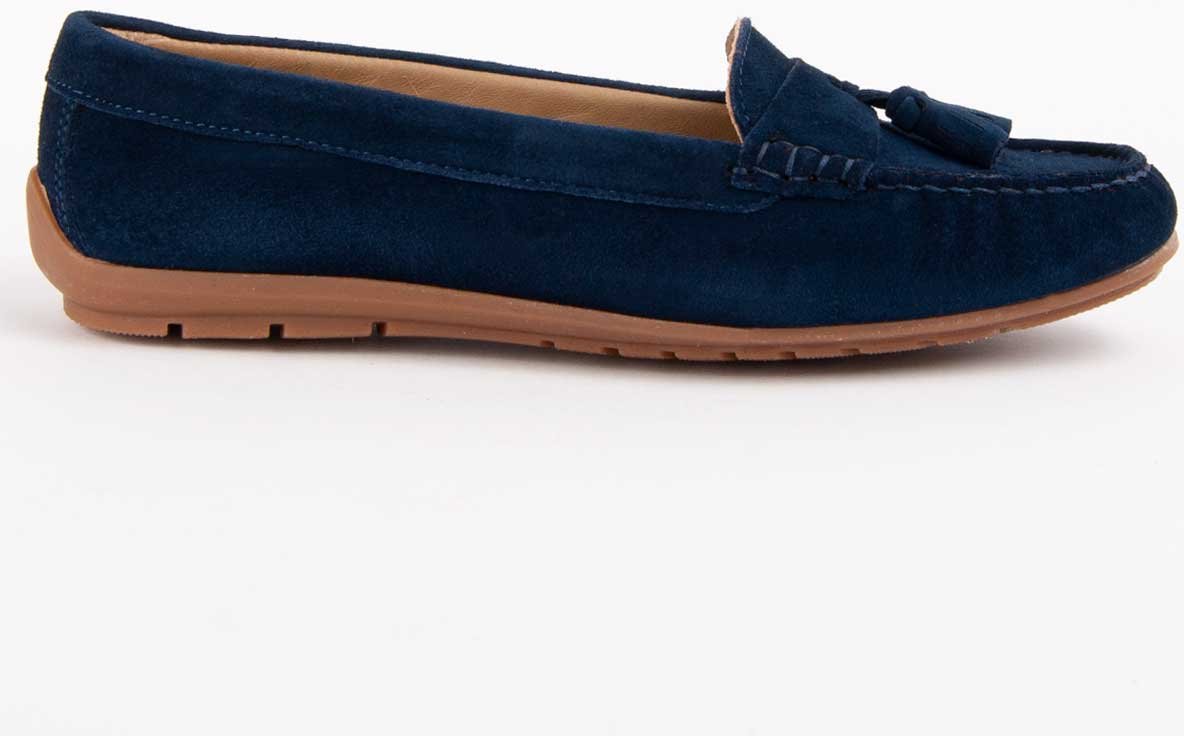 Purapiel Mokassin Meilis3 Blau