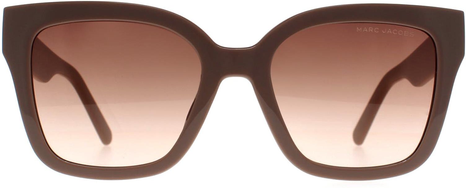 Marc Jacobs Square Damen Beige Braun Farbverlauf MARC 658/S