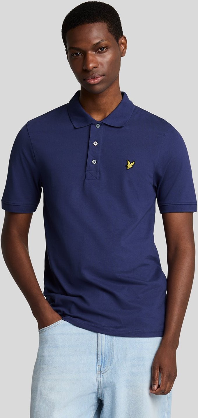 Lyle & Scott Plain Poloshirt - Blau