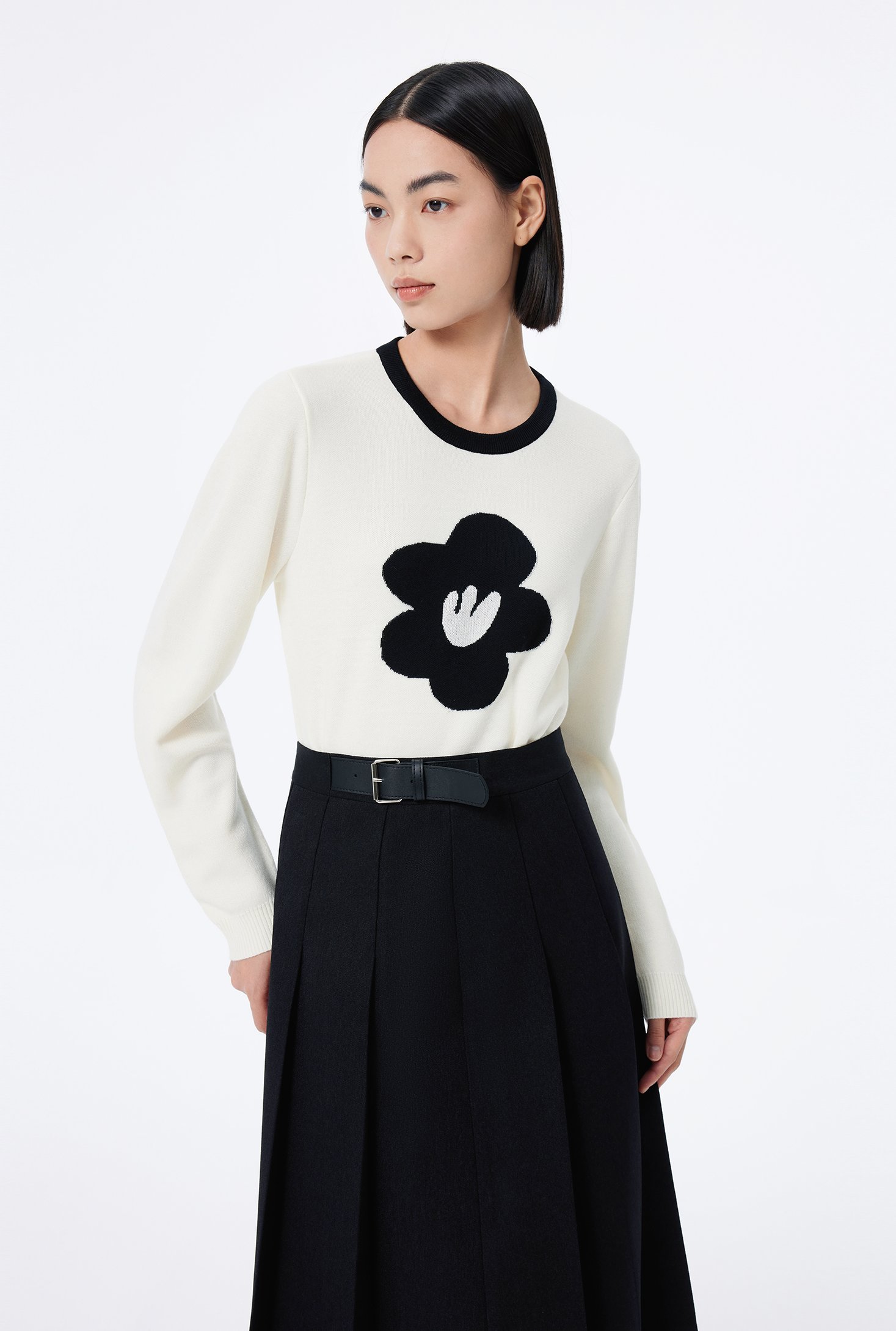 LILY JACQUARD PULLOVER BUNT