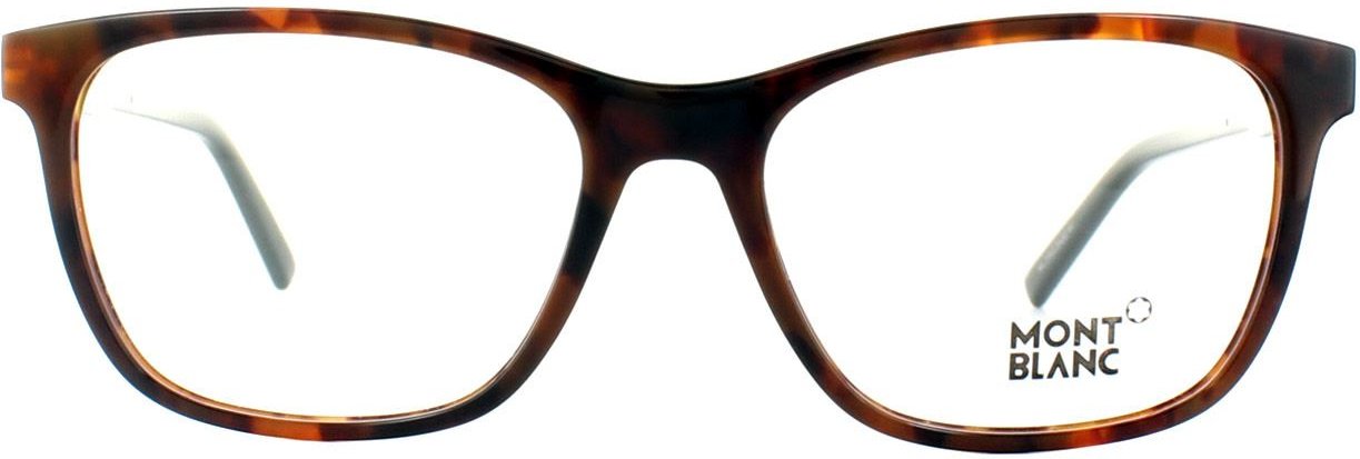 Mont Blanc Square Herren Havana Gold Brille