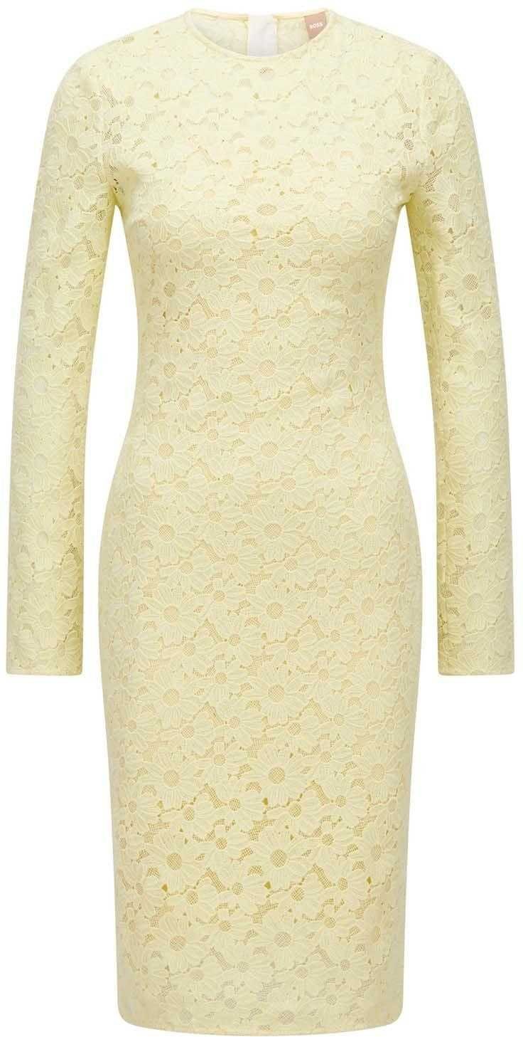 Boss - "Drealina" Kleid für Damen (Gelb)