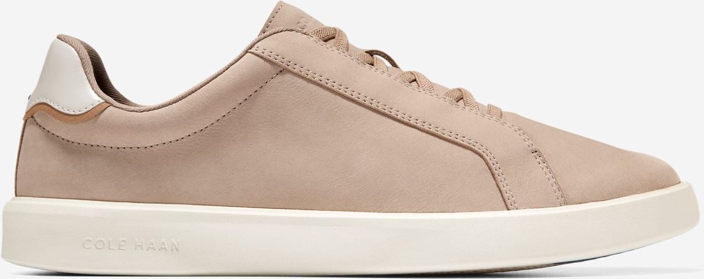Cole Haan Grand Crosscourt Nubuk Herren Sneakers In Beige