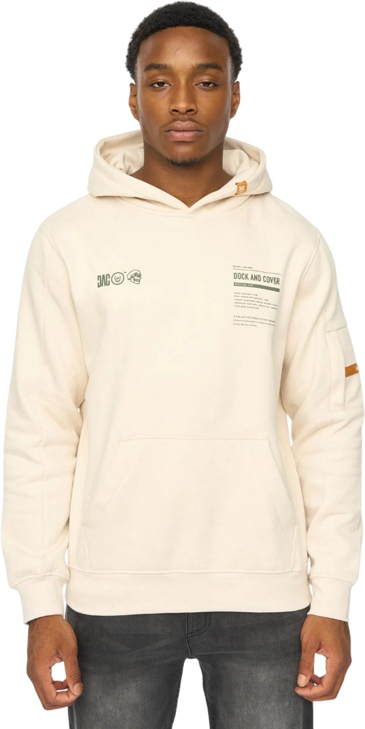 Duck and Cover - "Skullmatic" Kapuzenpullover für Herren (Naturweiß)