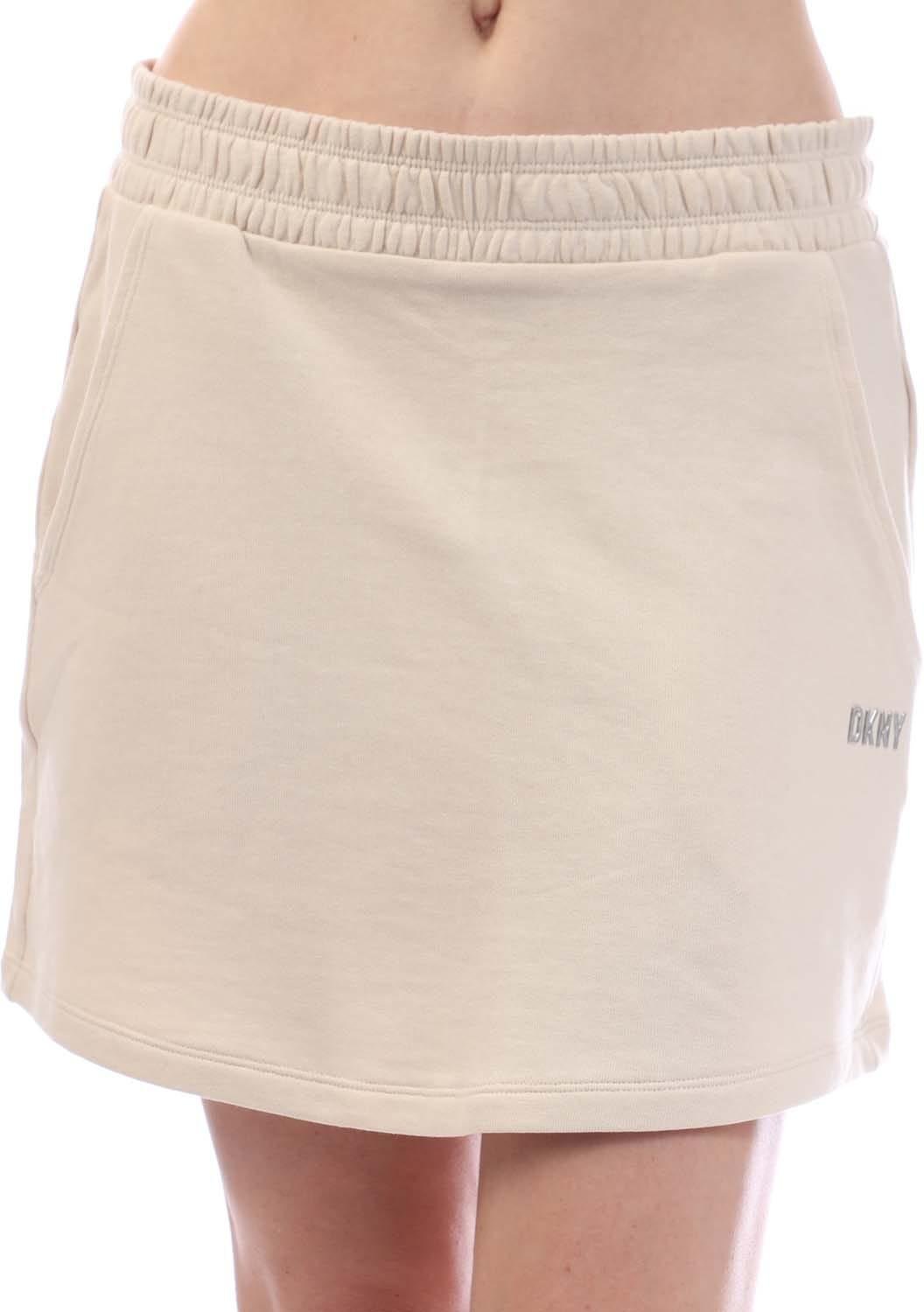 DKNY - Minirock für Damen, Klassisch (Grau)