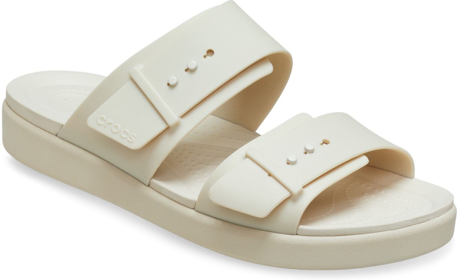 Crocs Brooklyn Buckle Damen Sandstein Sandalen