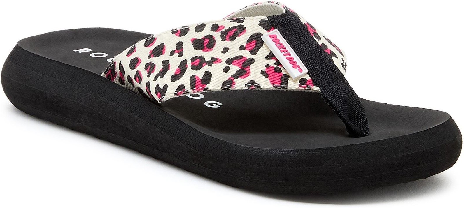 Rocket Dog Spotlight Monroe Damen Sandalen aus Baumwolle in leuchtendem Pink