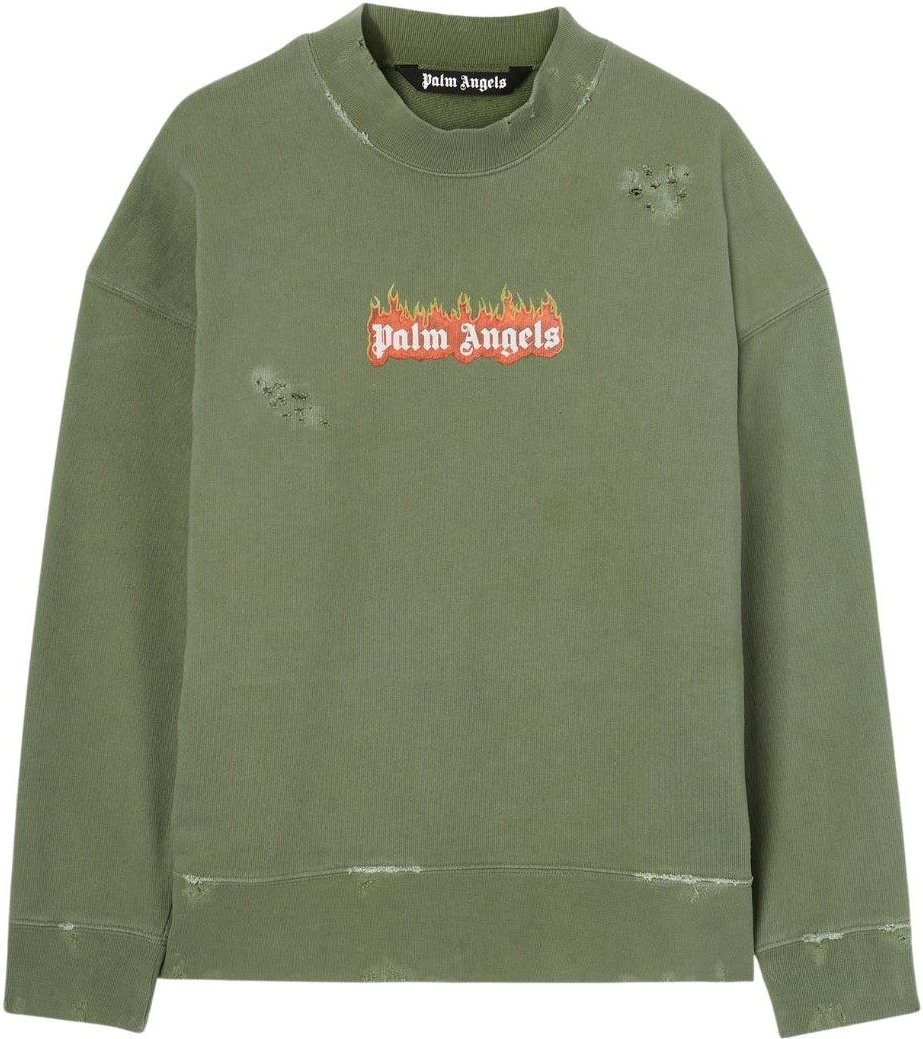Palm Angels - Sweatshirt für Herren/Damen Unisex (Grün)