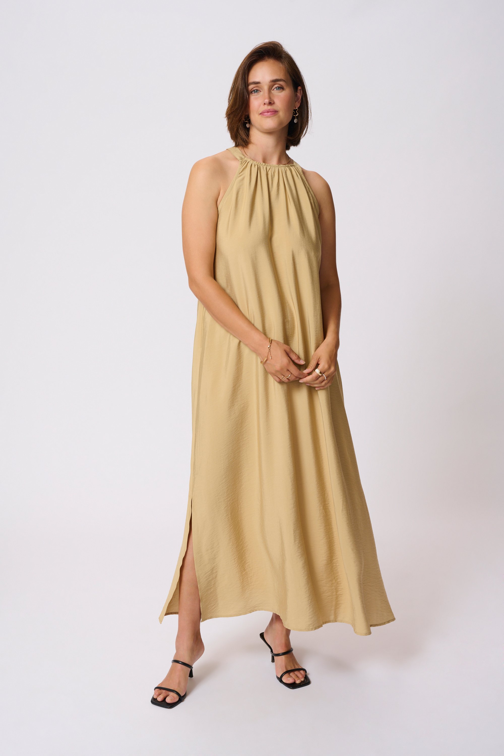 Kleid Loose fit Starfish beige