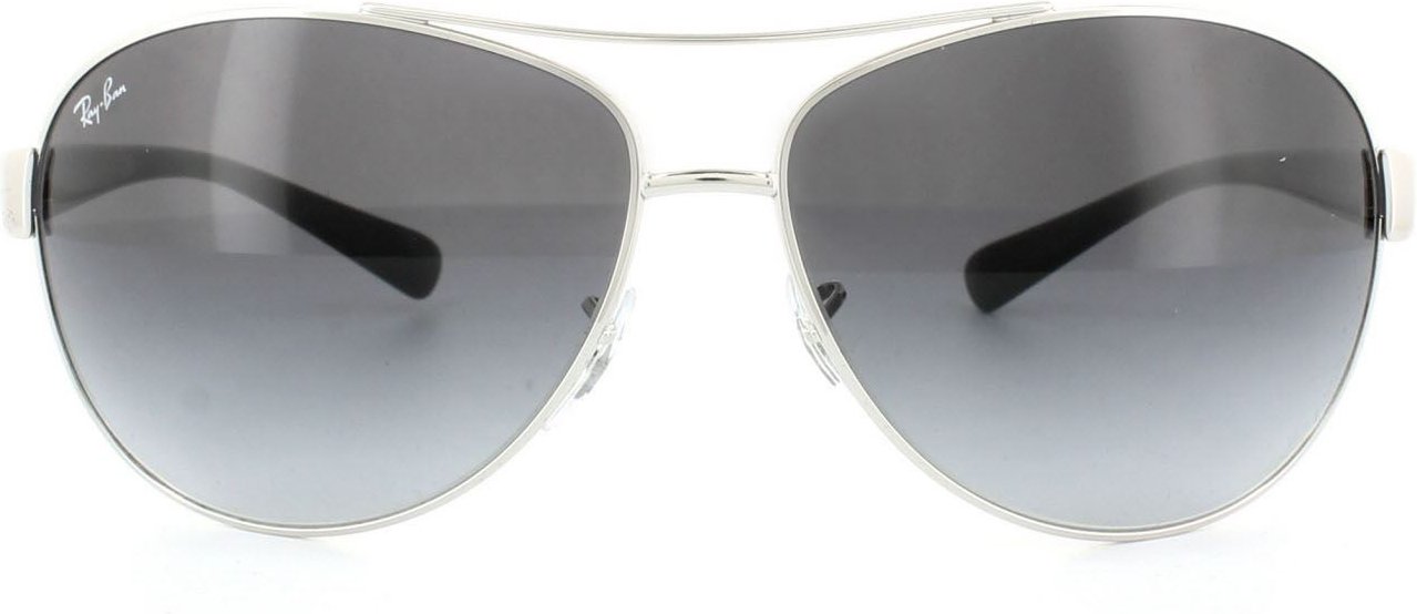 Ray-Ban Sonnenbrille 3386 Silber Grau Gradient 003/8G 67mm