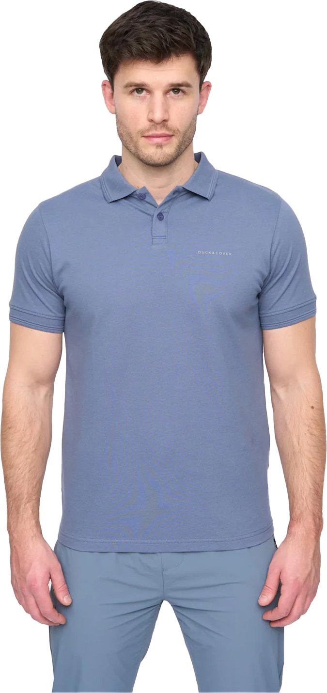 Duck and Cover - "Limatar" Poloshirt für Herren, kurzärmlig (Hell-Jeansblau)