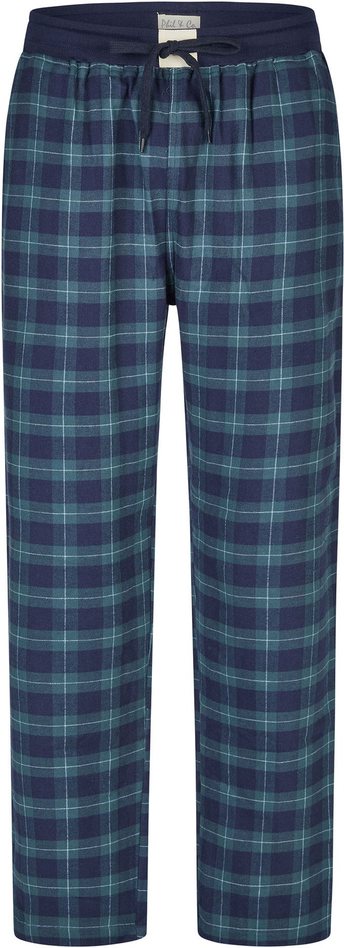 Phil & Co. Berlin Herren Pyjamahose Flanell Schlafhose, Nacht Hose, Loungehose